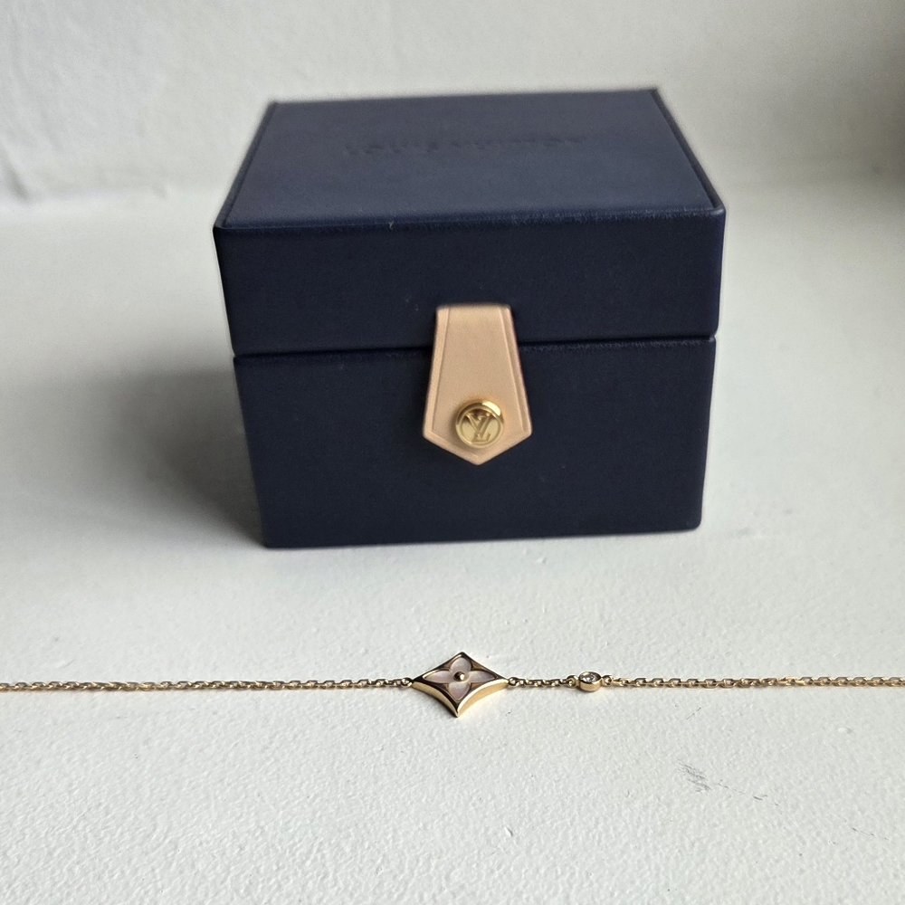 Louis Vuitton Color Blossom BB pink gold/mother of pearl bracelet